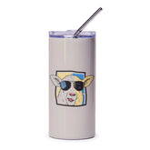 Cool Sheep Design Insulated Tumbler with Straw product type